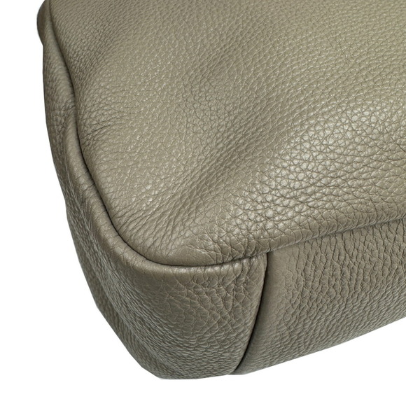 PRADA Gray Leather Shoulder Bag - Picture 9 of 12